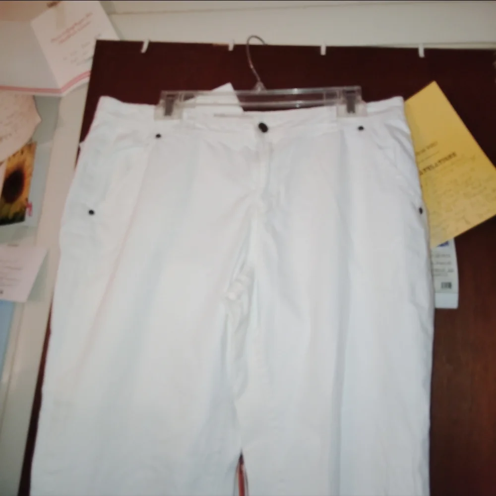 PILCRO & THE LETTERPRESS anthropology High Rise White Jeans Size 32" - Picture 5 of 11